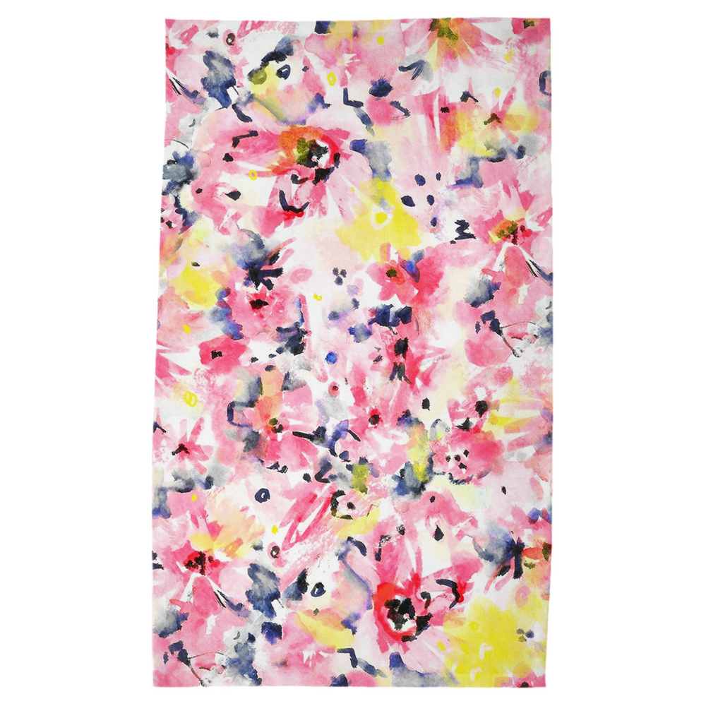 Tea Towel - Watercolor Floral Design