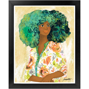 
                
                    Load image into Gallery viewer, &amp;quot;Lady E&amp;quot; Framed Art Print (2 sizes)
                
            