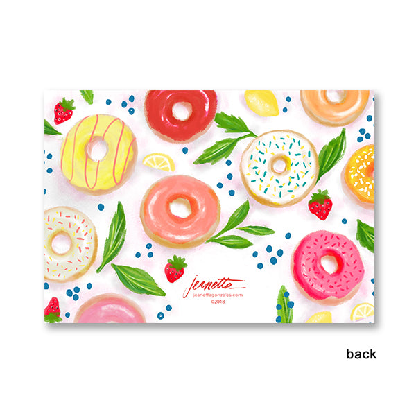
                
                    Load image into Gallery viewer, &amp;quot;Donut Dreams&amp;quot; Blank Card
                
            