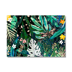 "Tropical Vibes" Blank Greeting Card