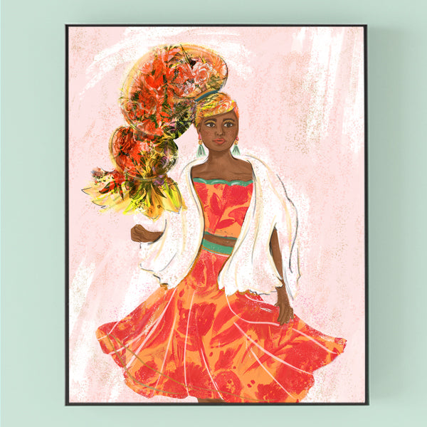 
                
                    Load image into Gallery viewer, &amp;quot;Lady T&amp;quot; 8x10 Art Print
                
            